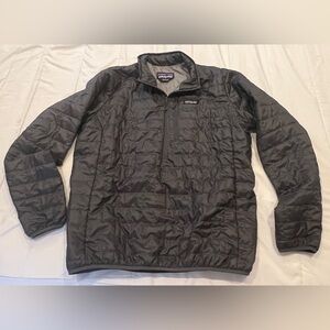 Patagonia Men's Nanopuff Pullover, Gray L